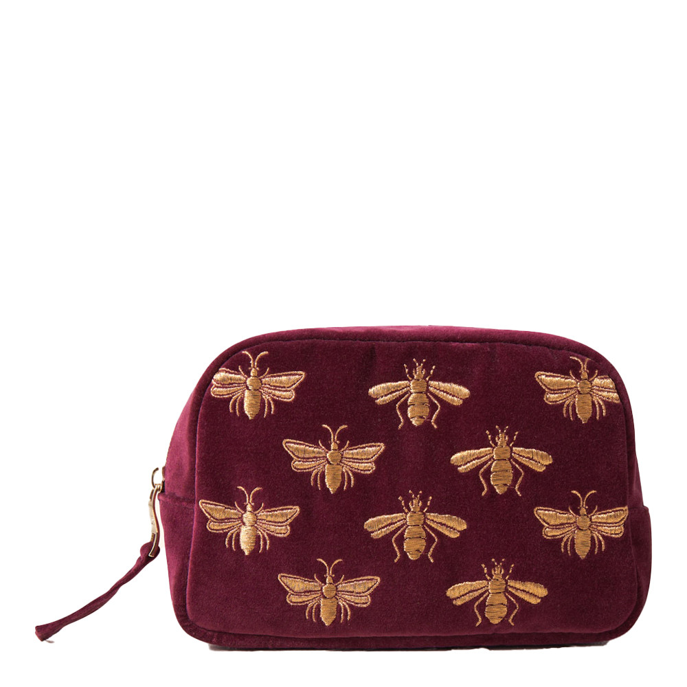 Elizabeth Scarlett Honey Bee Makeup Bag | Bath & Unwind | Official