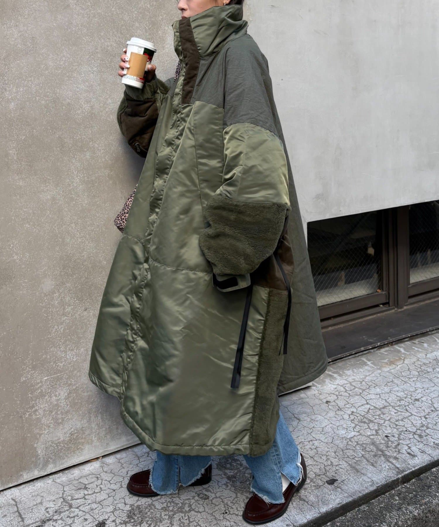 etsinta/エシンタ】モンスター中綿オーバーコート | CIAOPANIC TYPY