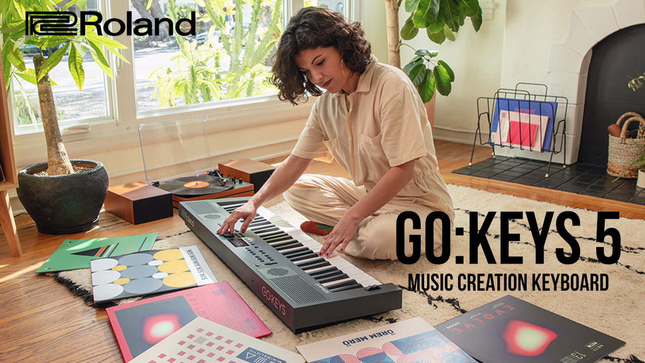 ミュージシャンへの扉を開こう。Roland『GO:KEYS 5』が発売