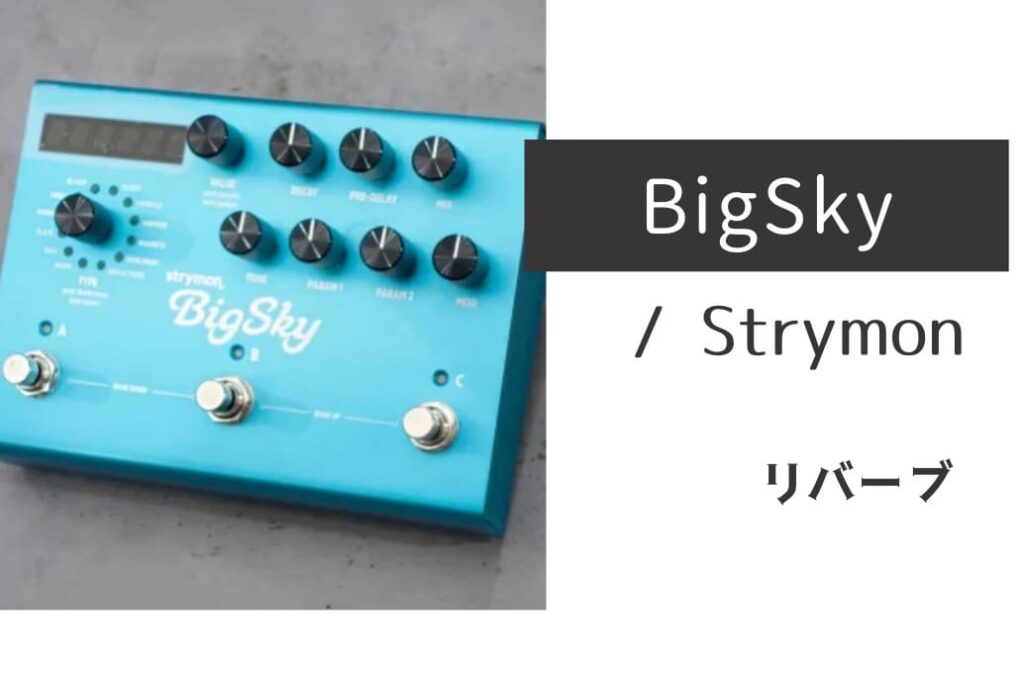 早い者勝ち】Strymon BigSky エフェクター strymon | BigSky