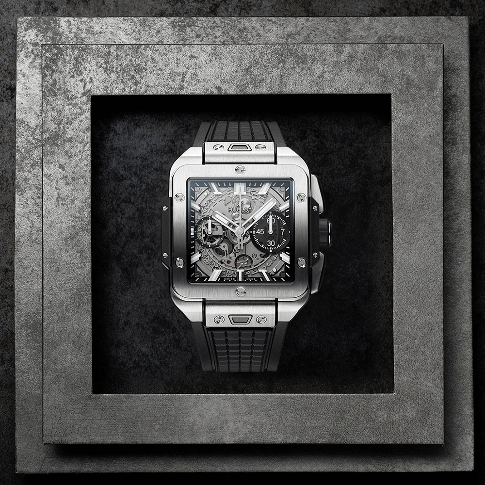 821.NX.0170.RX スクエア・バン ウニコ チタニウム｜ウブロ｜正規販売