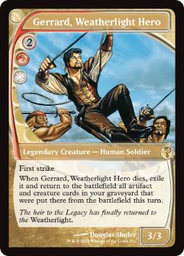 ウェザーライトの英雄、ジェラード/Gerrard, Weatherlight Hero》[C19