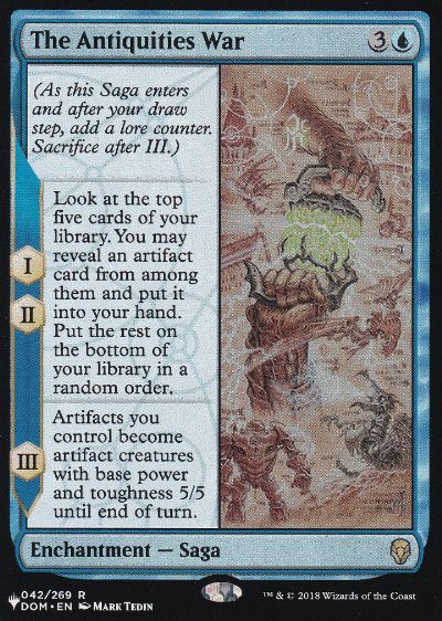 アンティキティー戦争/The Antiquities War》[DOM] 青R | 日本最大級