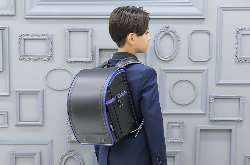 プラチナセレクト】2027 男の子 ブラック×メタリックブルー | お洒落で