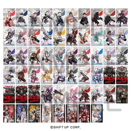 メタリックに輝く！『勝利の女神：NIKKE』の「ガンガールメタルカード
