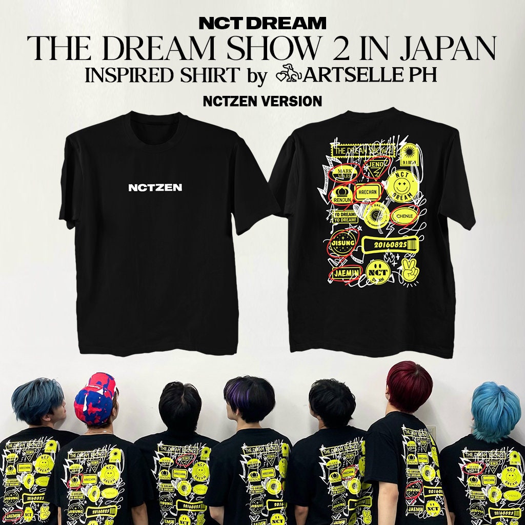 NCT Dream Shirt TDS2 T Shirt the Dream Show 2 T-shirt in Japan