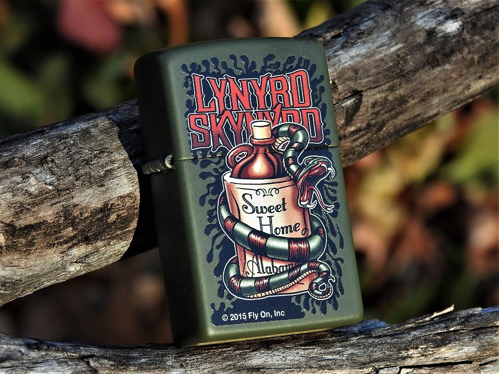 Zippo Lighter - Lynyrd Skynyrd Sweet Home Alabama - Ronnie Van