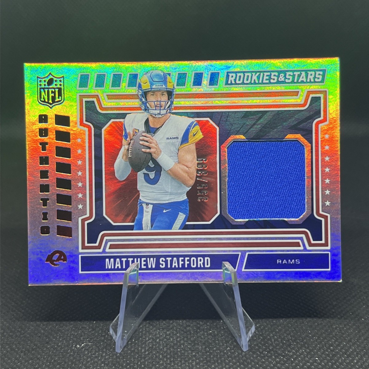 スポーツゲーム(野球盤等) N F L MATTHEW STAFFORD auto patch