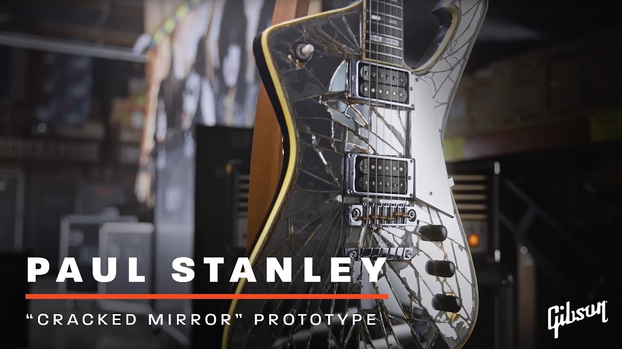 I Unbox Paul Stanley's $7,000 Broken Mirror Guitar - YouTube