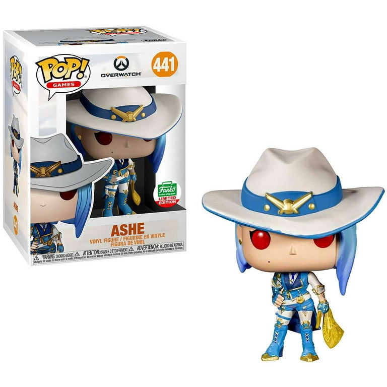 Overwatch Funko POP! Games Ashe Vinyl Figure - Walmart.com