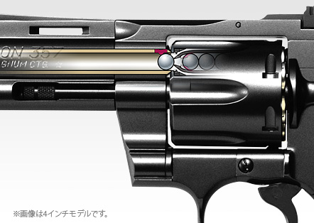 東京マルイ コルトパイソン 357マグナム 2.5インチ ブラック エアガン
