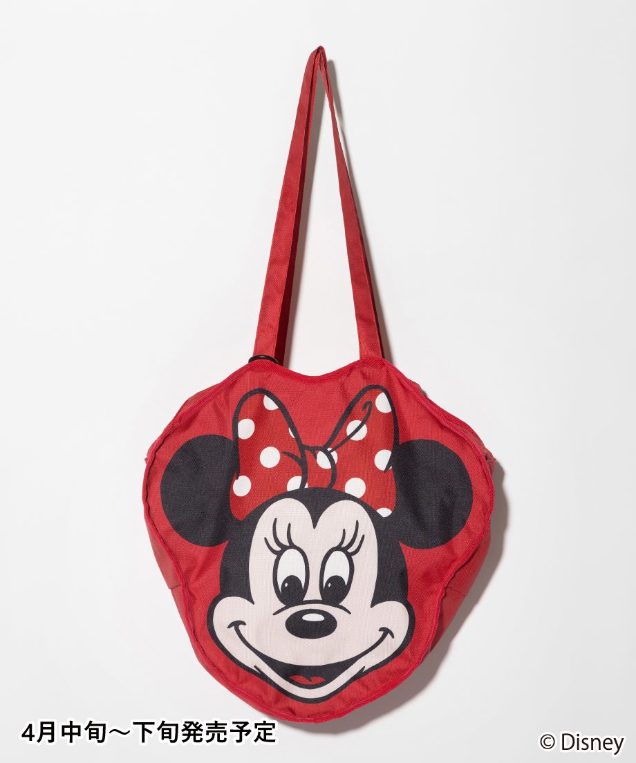 Disney / FACE DESIGN COLOR TOTE BAG(ミニー)【WCJ-GC