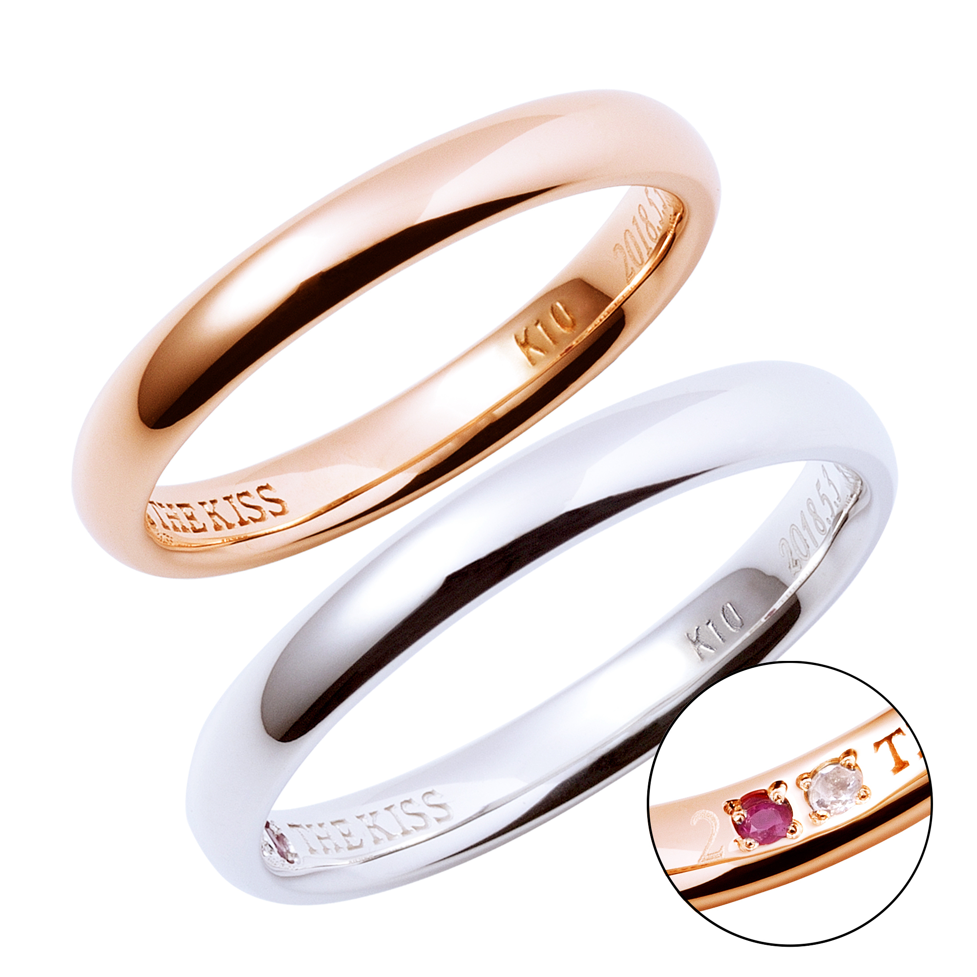 ラッピング無料】【刻印可】【代引不可】THE KISS 公式ショップ セミ