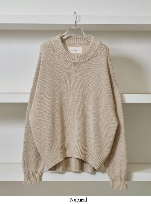 TODAYFUL (トゥデイフル）Roundhem Linen Knit 26春夏予約【12510504