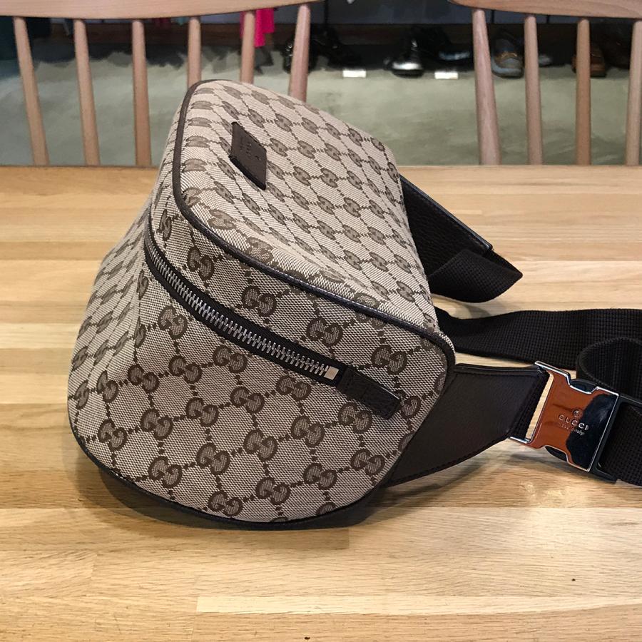GUCCI（グッチ） 【超美品】グッチ GG柄 GGキャンバス ボディバッグ