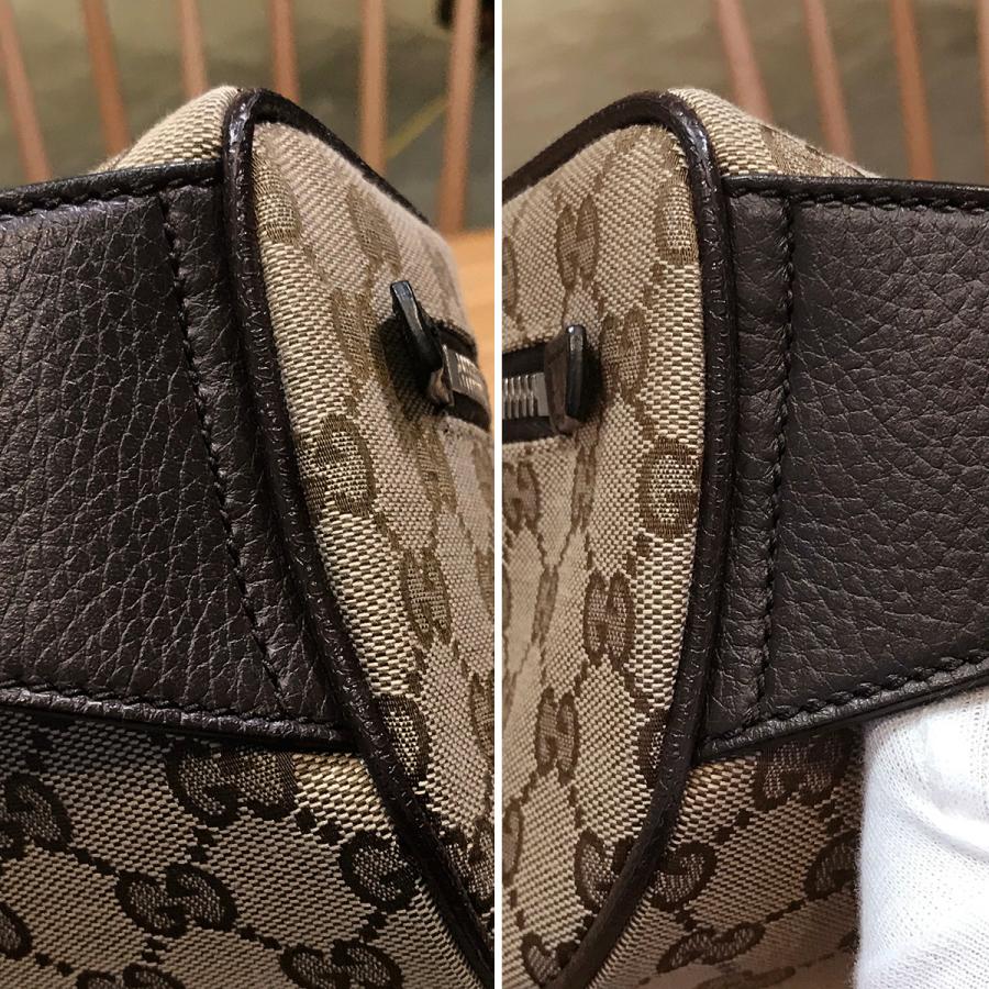 GUCCI（グッチ） 【超美品】グッチ GG柄 GGキャンバス ボディバッグ
