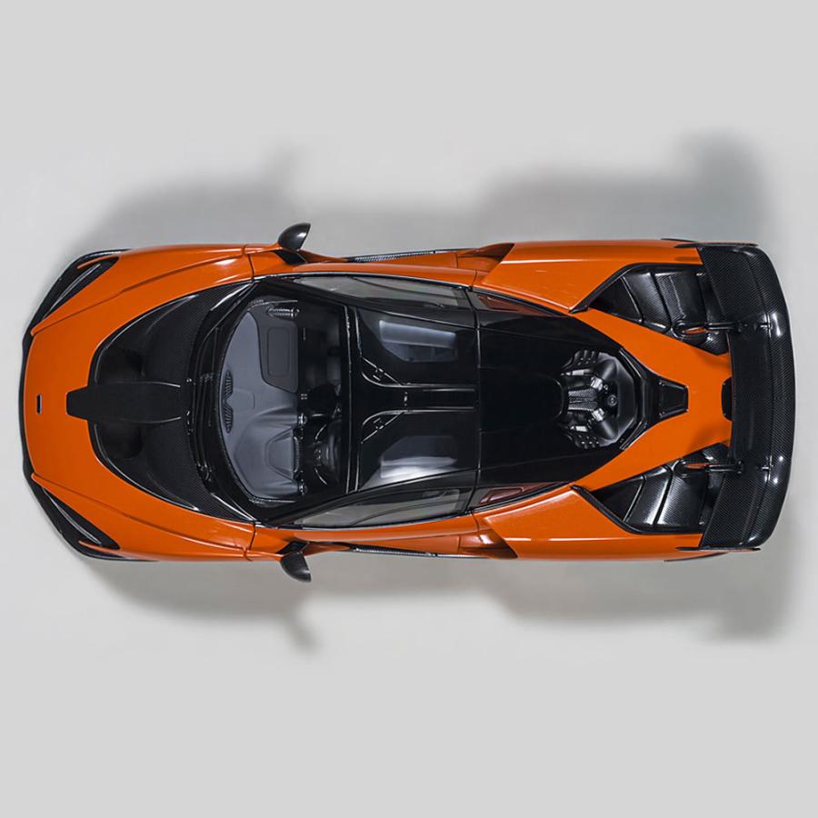 マクラーレン（MACLAREN） ミニカー 1/18 セナ オレンジ McLAREN SENNA