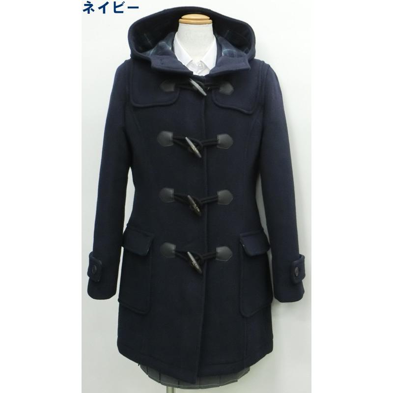 スクールコート女子用 ダブルフェイスダッフルコート ミッシェルクラン