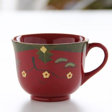 会津漆器 100年を超える歴史のコサカ漆器店 コーヒーカップ（ペア