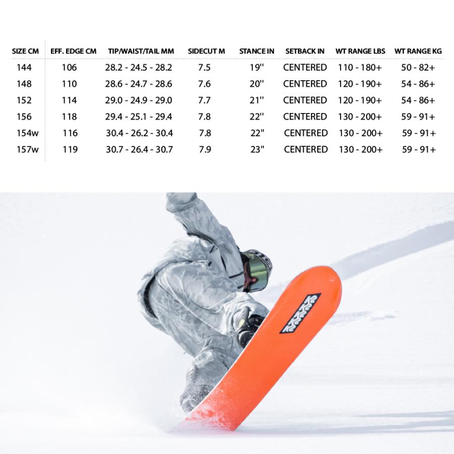 K2 【BIN取付無料】K2 スノーボード 2点セット スノボ GEOMETRIC SONIC