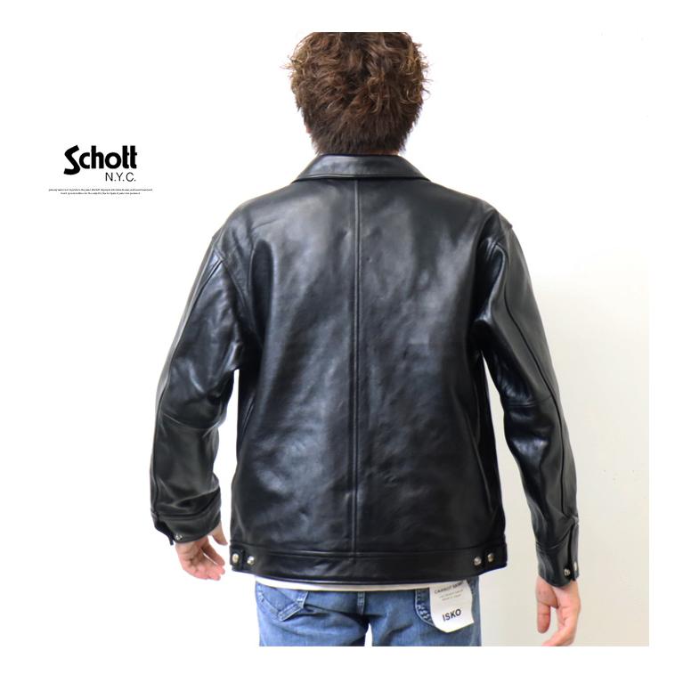 Schott N.Y.C（ショット） Schott ラムレザー トラッカージャケット