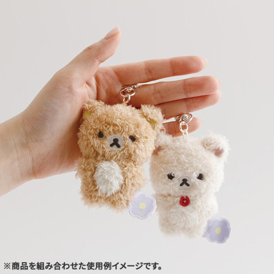 リラックマ BASIC RILAKKUMA Flower ぶらさげぬいぐるみ マスコット