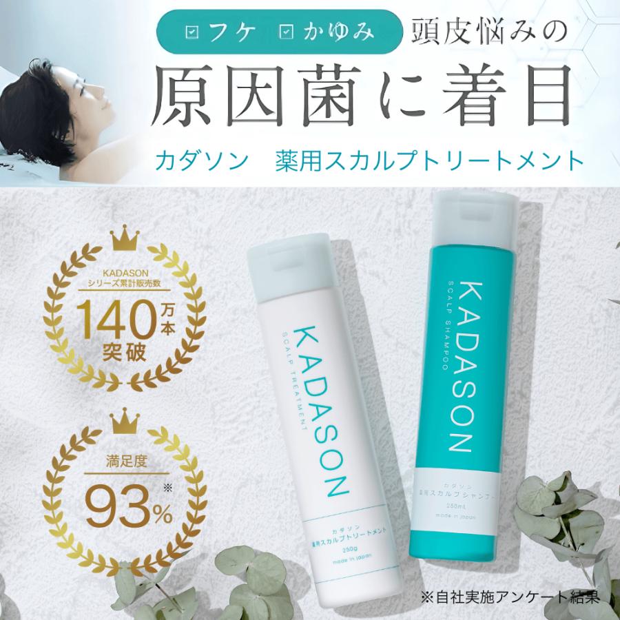 脂漏性 かゆみ ふけ】医薬部外品 カダソン薬用スカルプトリートメント
