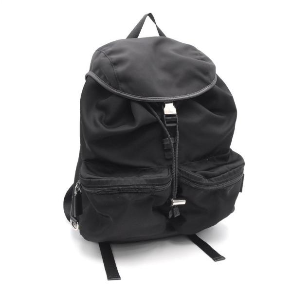 PRADA（プラダ） バックパック V164 ナイロン レザー ネロ リュック