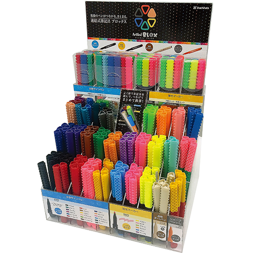 BLOX 蛍光マーカー 3色セット|KTX-600/3W|商品カタログ|シヤチハタ株式会社