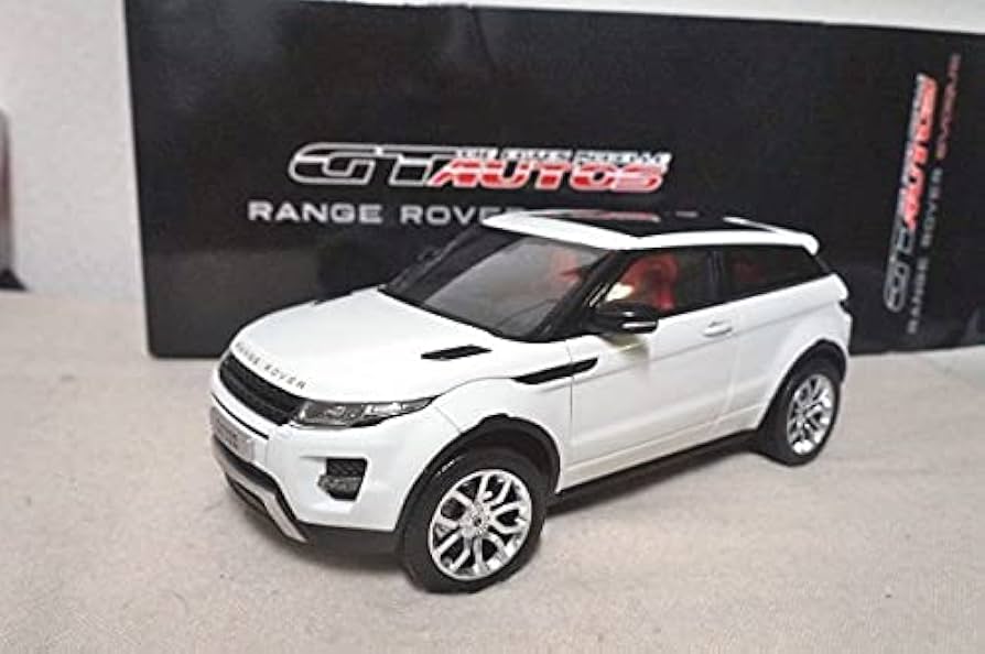 Amazon | GT AUTOS レンジローバー イヴォーク 1/18 ミニカー 白 ドア