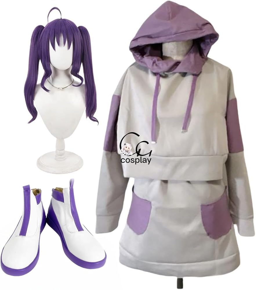 Amazon.co.jp: GGcosplay キミとアイドルプリキュア 紫雨こころ キュア