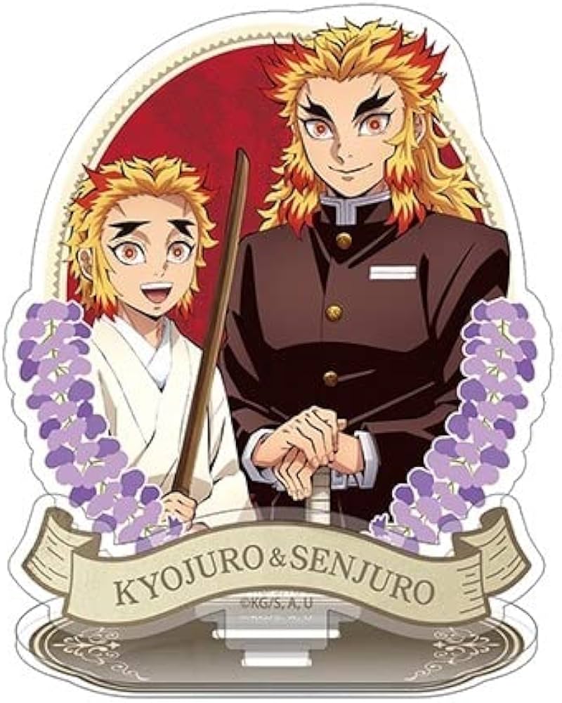 Amazon.co.jp: 煉獄杏寿郎 ＆ 煉獄千寿郎 アクリルスタンド 鬼滅 公式