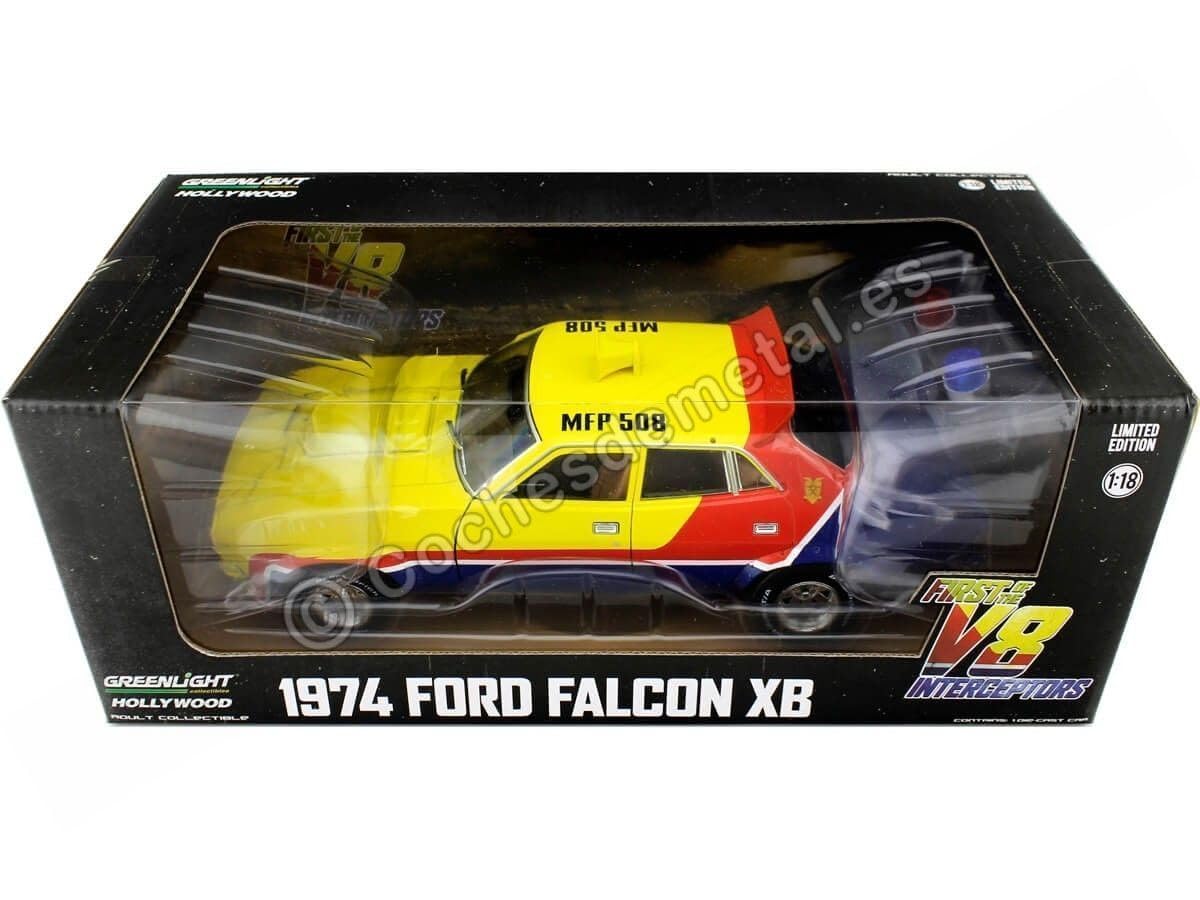 1:18 Mad Max First Of The V8 Interceptors 1974 Ford Falcon Xb