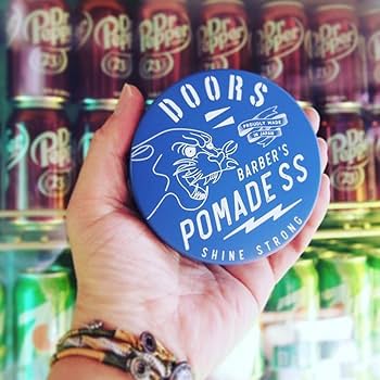 DOORS Barber's Pomade SS for Men 120g, Strong Hold & High Shine