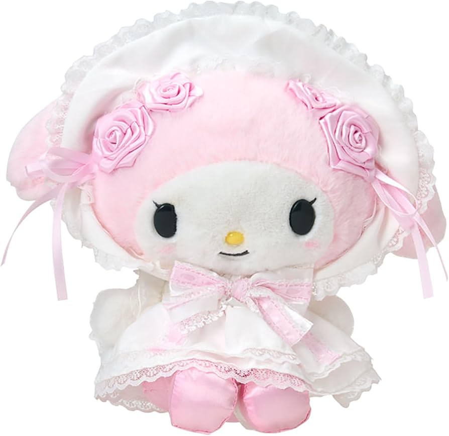 Amazon.co.jp: サンリオ(SANRIO) ぬいぐるみ（ホワイトフリル） マイ