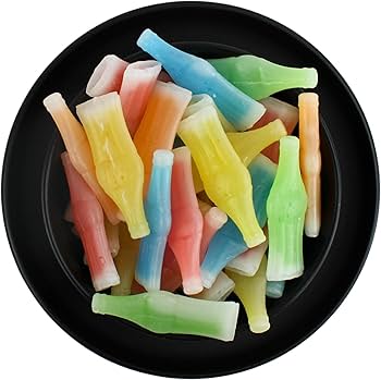 Amazon.com: Nik-L- Nips Syrup Filled Soda Wax Candy Bottles