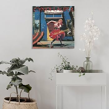 Amazon.co.jp: Cyndi Lauper シンディ・ローパー 歌手写真 レトロ