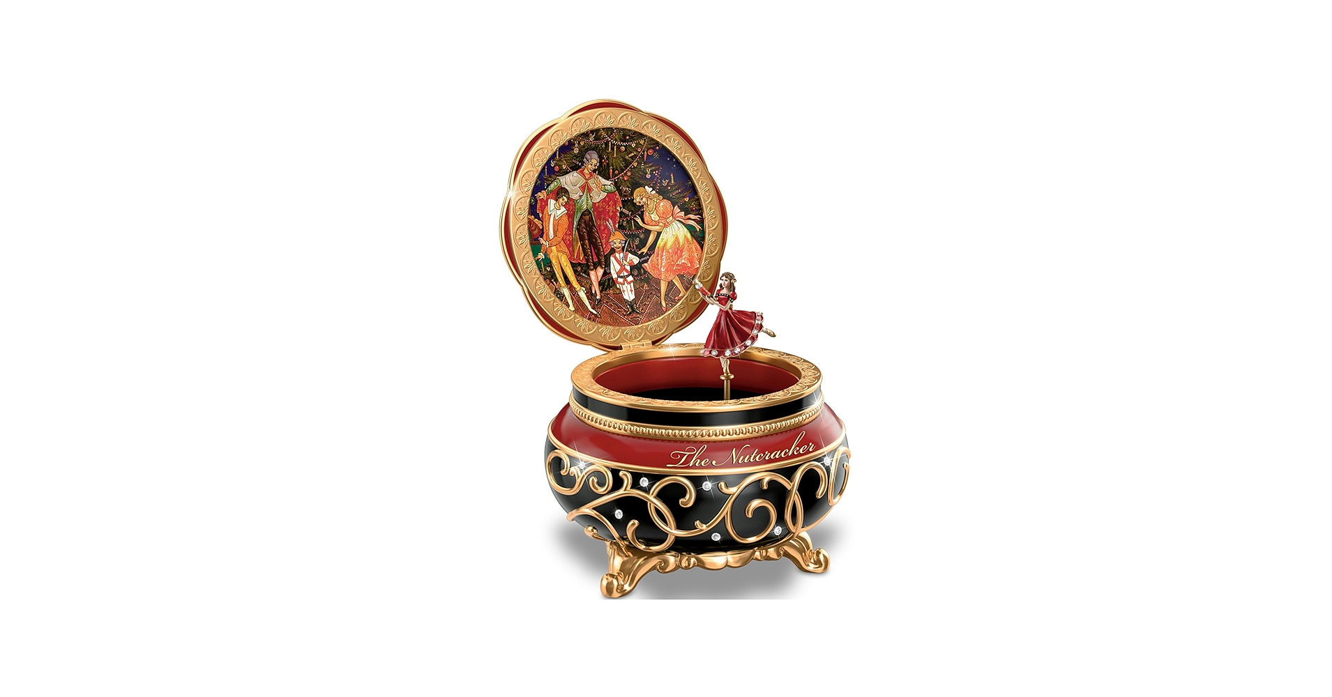 Amazon.com: Bradford Exchange Clara And The Nutcracker Heirloom