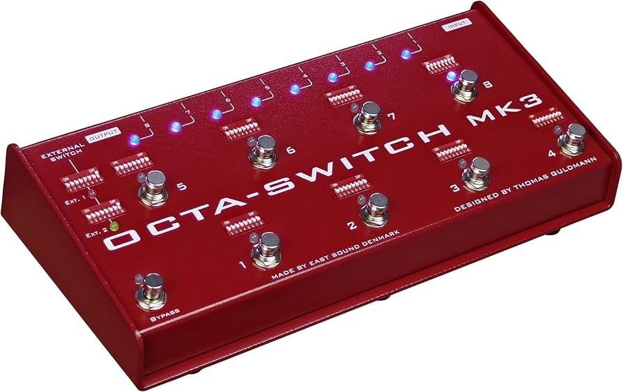 Amazon | Carl Martin OCTA-SWITCH MK3 プログラマブルスイッチャー