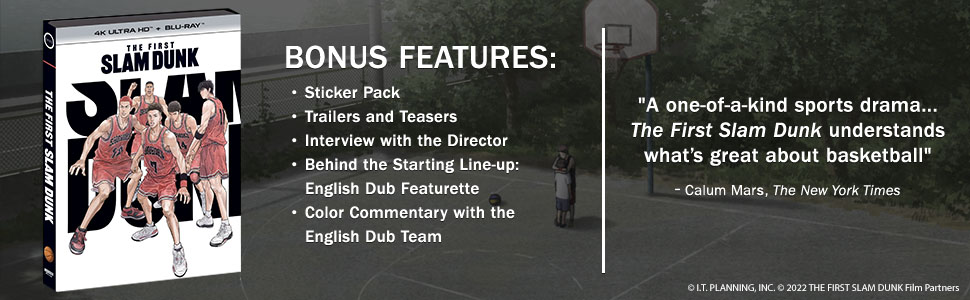 Amazon.com: The First Slam Dunk - 4K Ultra HD + Blu-ray [4K UHD