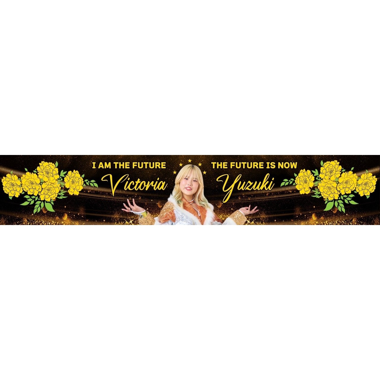 ビクトリア弓月 #1 マリーゴールド ポートレート 直筆サイン入り SS 2