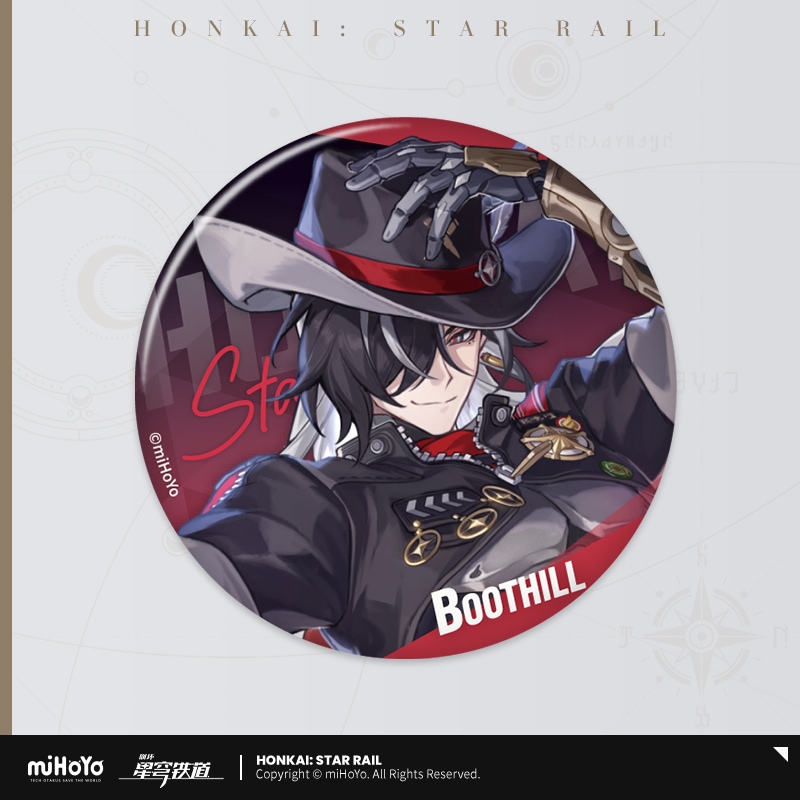 崩壊：スターレイル 星間旅行シリーズ キャラクター缶バッジ 第二弾
