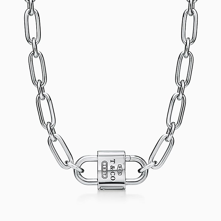ティファニー 1837™ ダブル ロック ネックレス スターリングシルバー