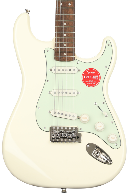 Squier Classic Vibe '60s Stratocaster - Olympic White | Sweetwater