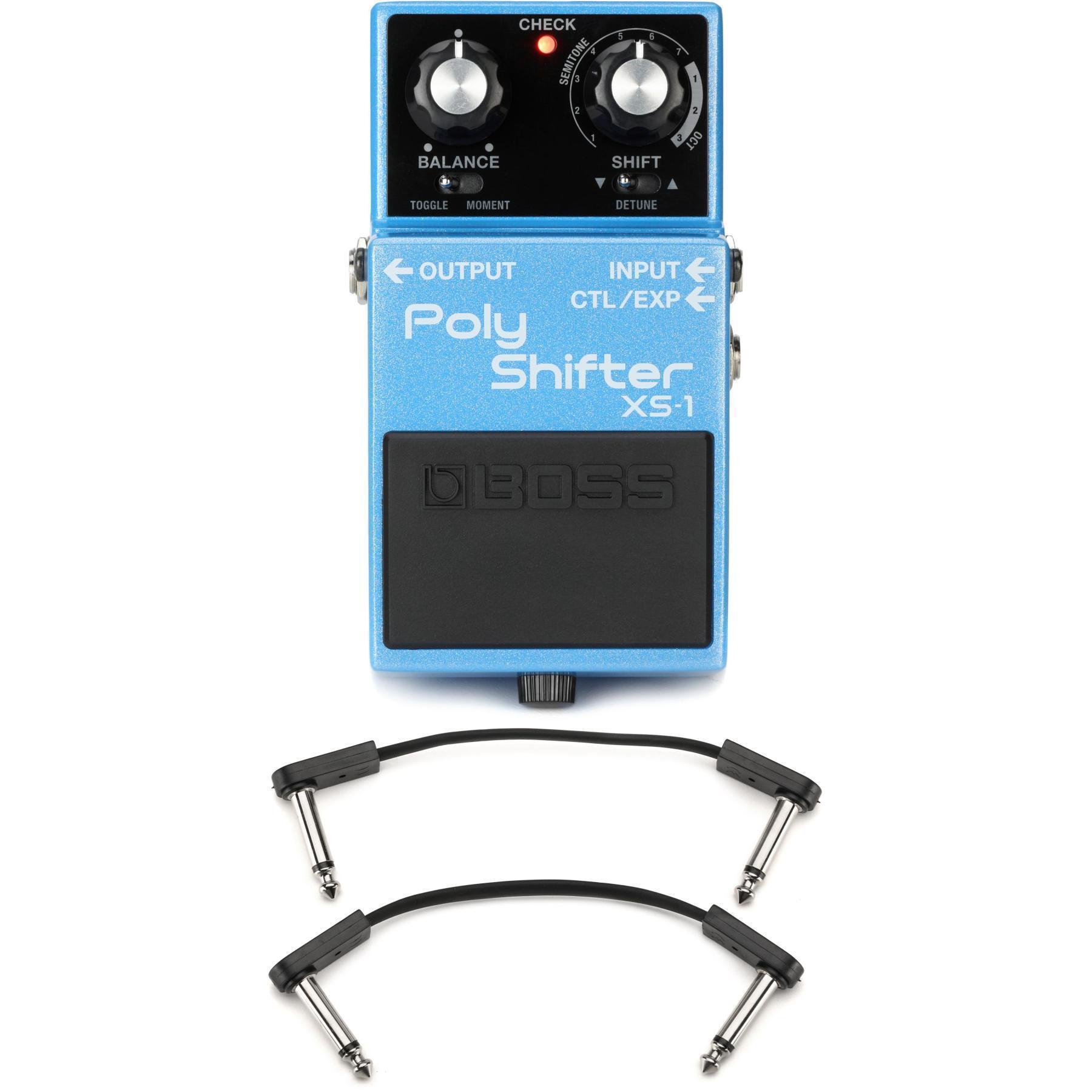 Boss XS-1 Poly Shifter Pitch-shift Pedal with EBS Flat Patch