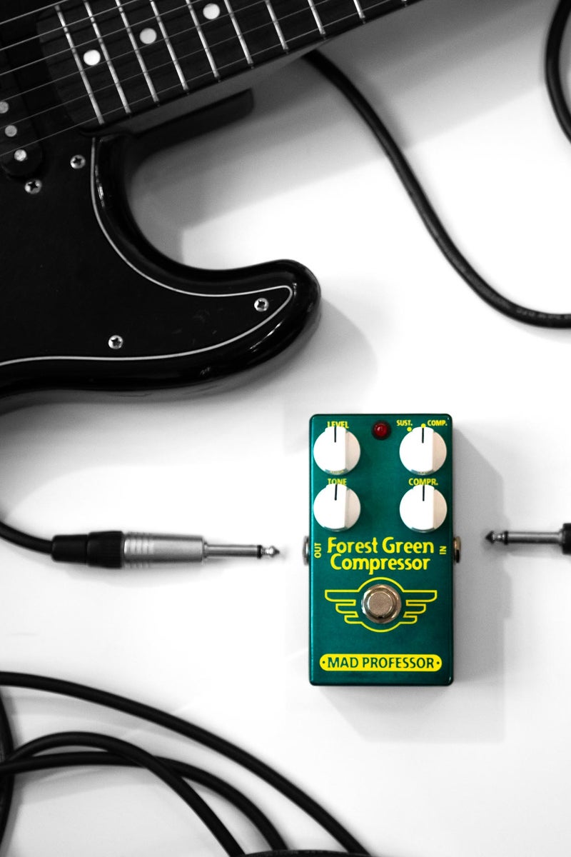 Forest Green Compressor Pedal | Mad Professor Amplification