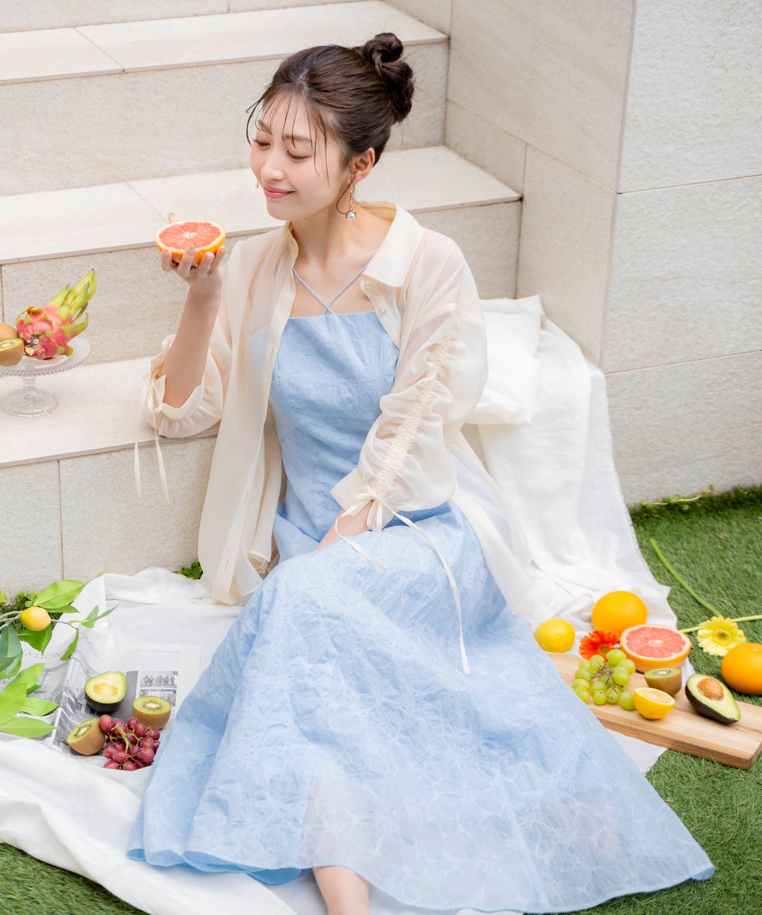 オパールマキシキャミワンピース | キャミワンピース | NOELA OFFICIAL