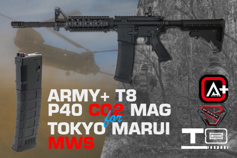 東京マルイM4ガスブロシリーズ対応 MWS CO2マガジン の予約開始！