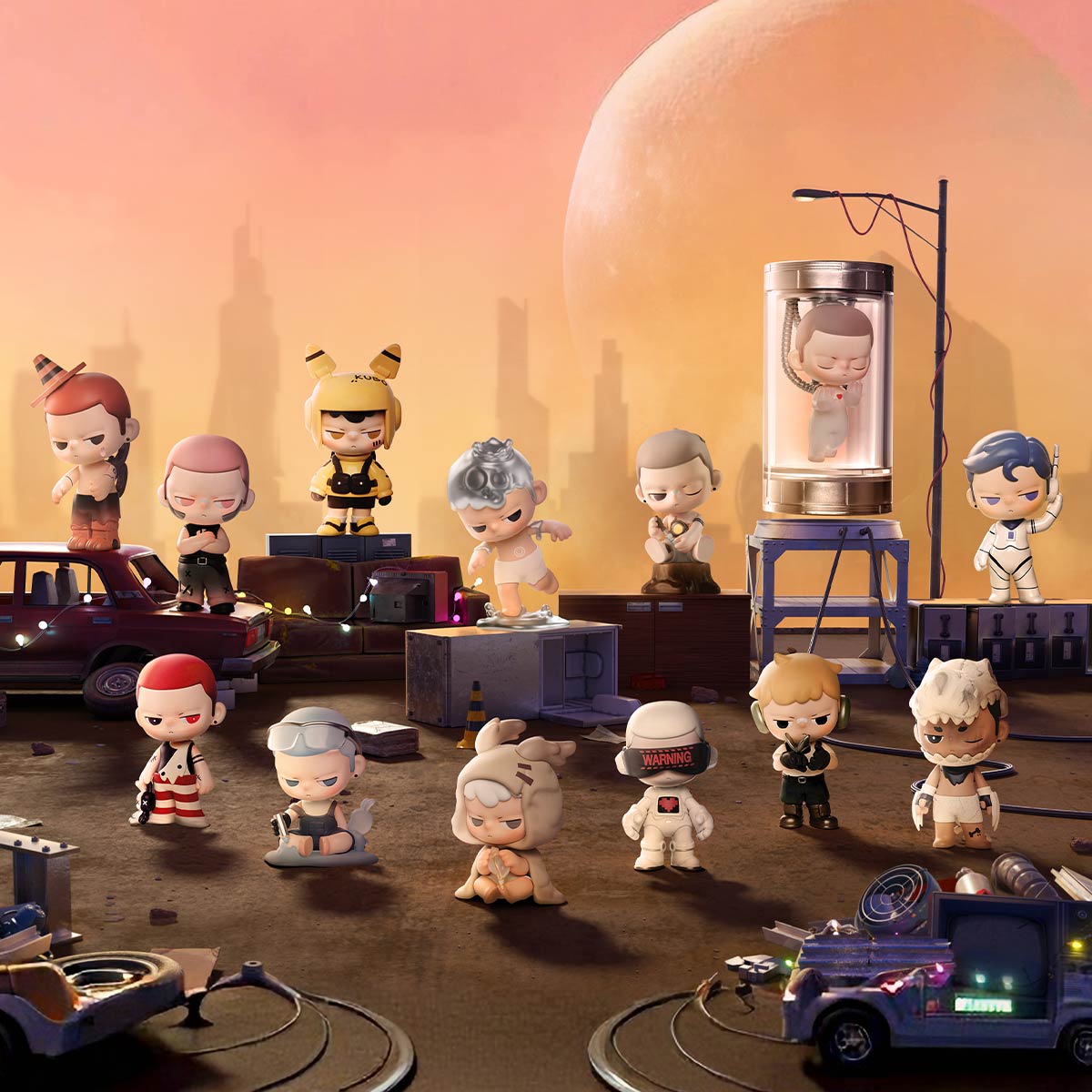 KUBO City of Sunset Series Figures - POP MART (United States)