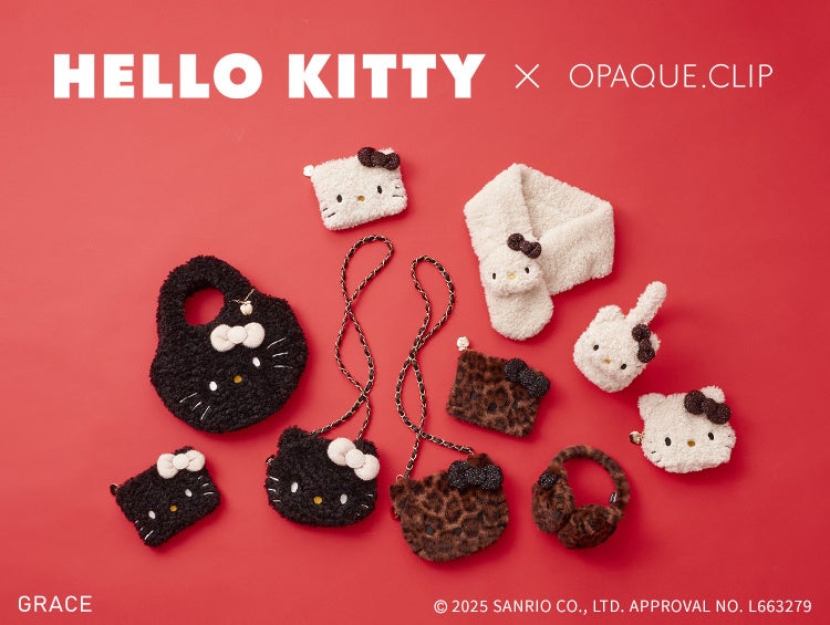 OPAQUE.CLIP】「HELLO KITTY」コラボアイテムを10月9日（木）より発売